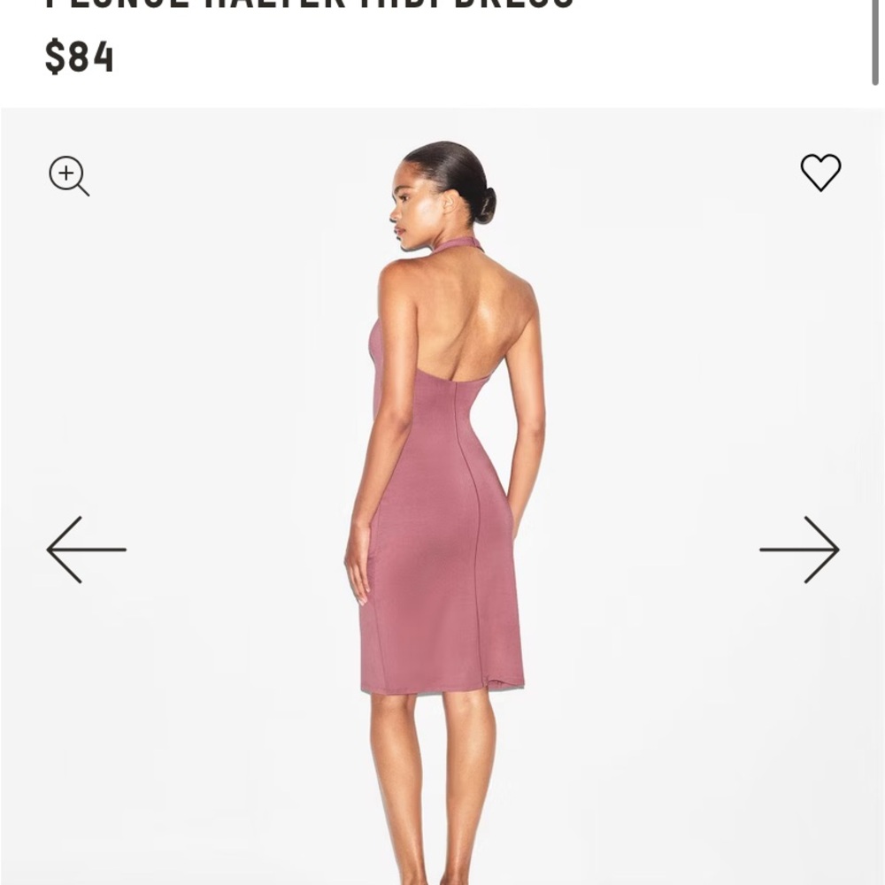 SKIMS PHalter Sheath Dress for Cocktail